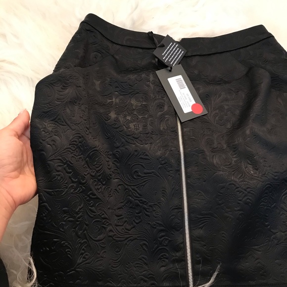 THOMAS WYLDE Jacquard Mini Skirt - Picture 7 of 8